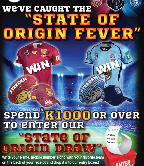 2016 State of Origin Fever!